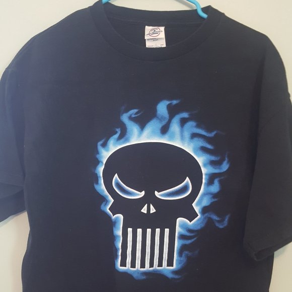 Vintage & Rare Marvel's The Punisher T-Shirt Sz. L Good Condition !!! - Picture 1 of 2